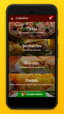 Pizzaria Portal android App screenshot 1